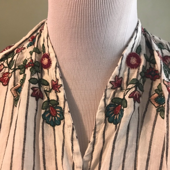 π Host Pick π Zara embroidered linen dress π - Picture 5 of 8